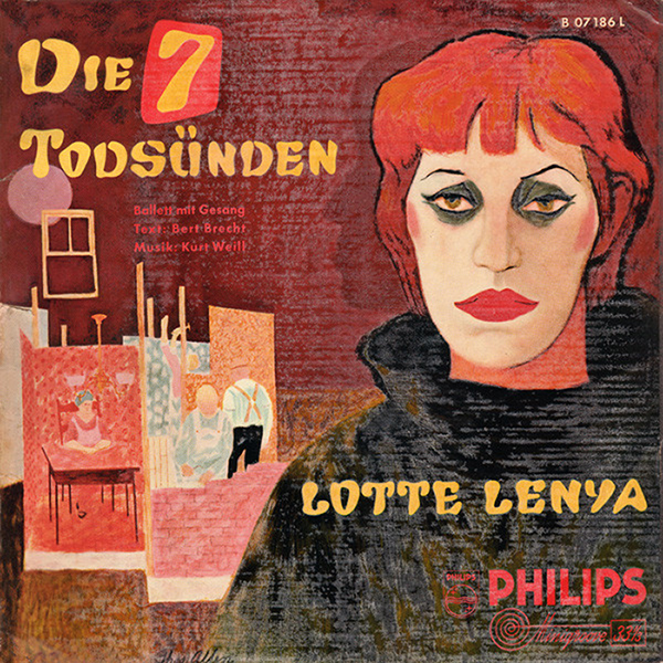 1955 Berlin recording of "The Seven Deadly Sins"(Die Sieben Todsünden)